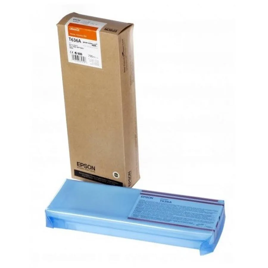 Картридж Epson T636A (C13T636A00) для Epson St Pro 7900/9900, оранжевый