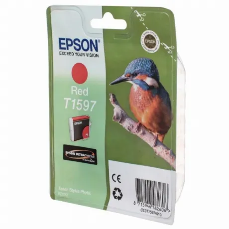 Картридж Epson T1597 (C13T15974010) для Epson St Ph R2000, красн...
