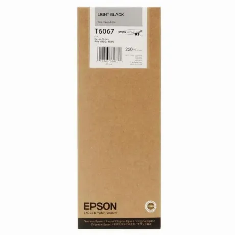 Картридж Epson T6067 (C13T606700) для Epson St Pro 4880, серый
