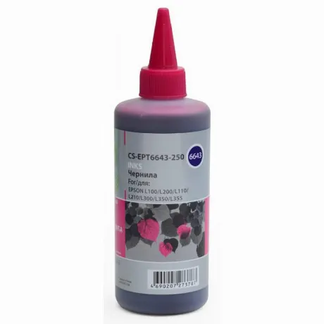 Чернила Cactus CS-EPT6643-250 для Epson L100/L110/L120/L132/L200...