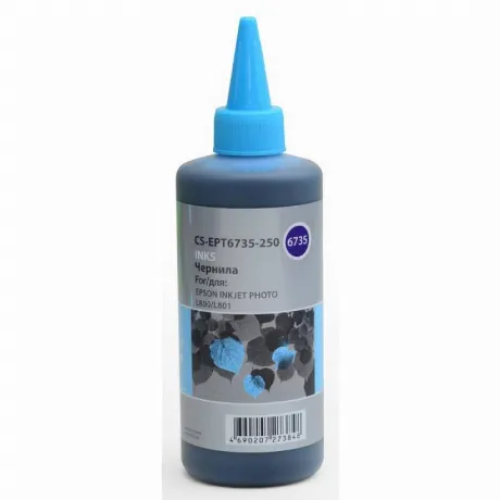 Чернила Cactus CS-EPT6735-250 для Epson L800/L810/L850/L1800, св...
