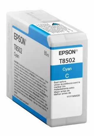 Картридж струйный Epson T8502 C13T850200 голубой (80мл) для Epso...