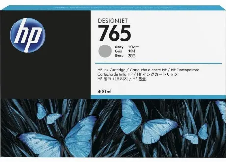 Картридж струйный HP 765 F9J53A серый (400мл) для HP Designjet T...