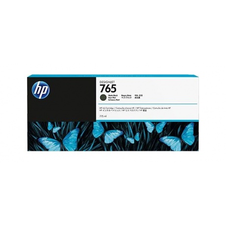 Картридж струйный HP 765 F9J55A черный матовый (775мл) для HP De...
