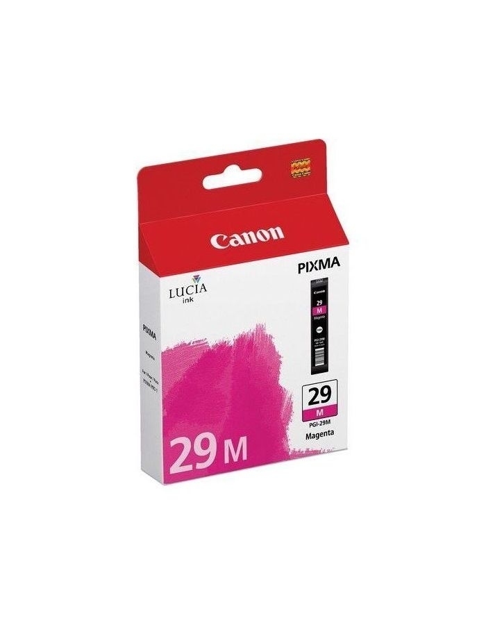 Картридж струйный Canon PGI-29M 4874B001 пурпурный для Canon Pixma Pro 1 картридж canon pgi 72m для pro 10 пурпурный 710 фотографий