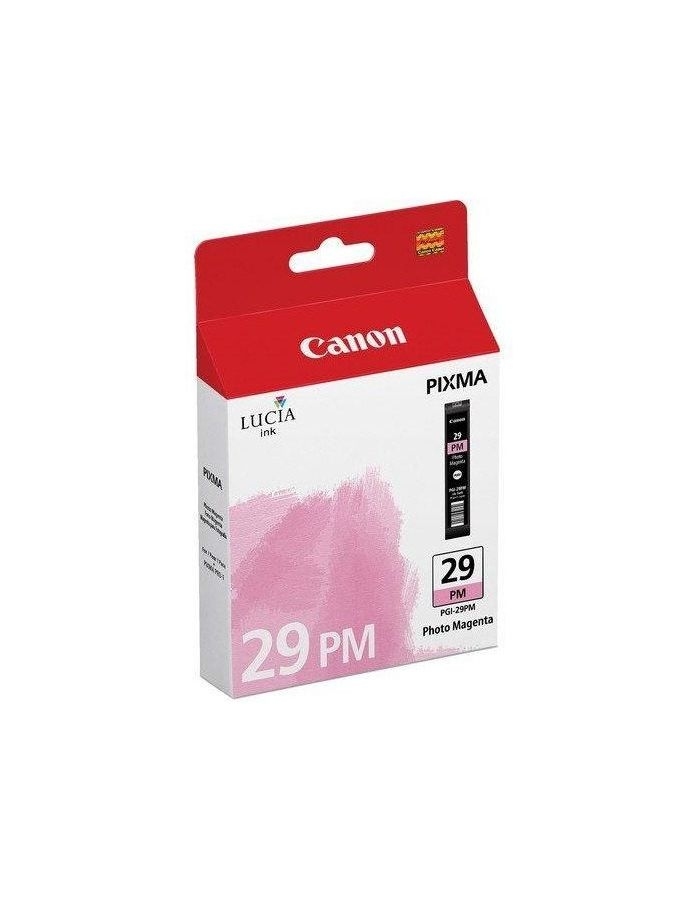 Картридж струйный Canon PGI-29PM 4877B001 фото пурпурный для Canon Pixma Pro 1 цена и фото