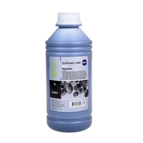 Чернила Cactus CS-EPT6641-1000 черный 1000мл для Epson L100/L110...