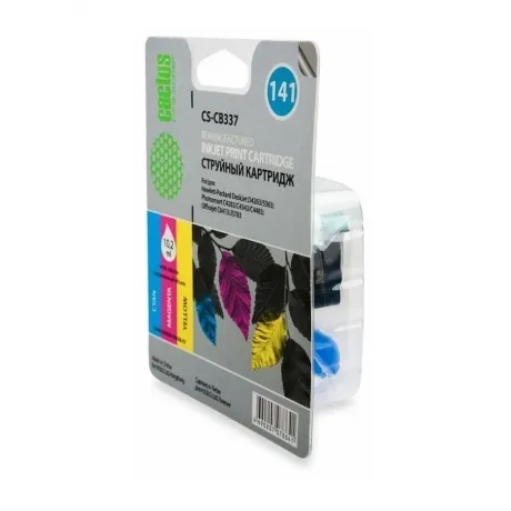 Картридж струйный Cactus CS-CB337 №141 многоцветный для HP DJ D4...