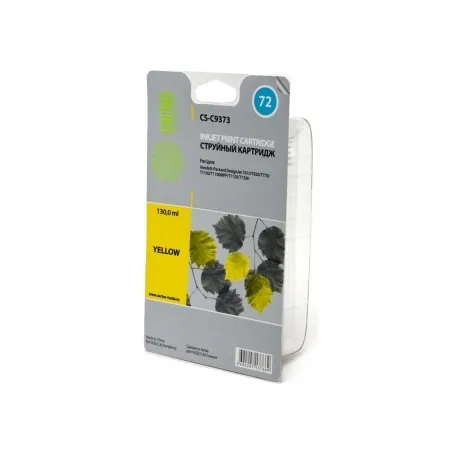 Картридж струйный Cactus CS-C9373 фото желтый для HP DJ T610/T62...