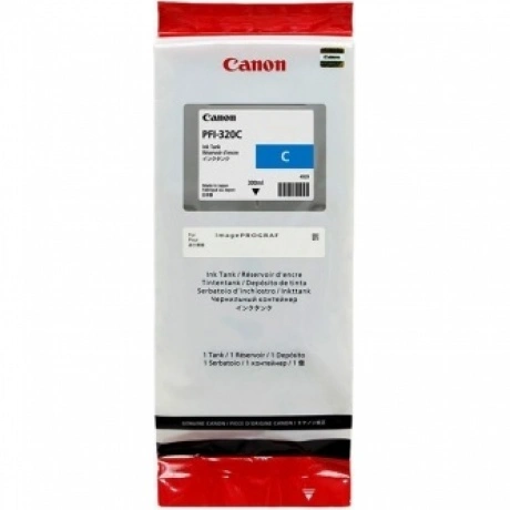 Картридж Canon PFI-320 Cyan (300 мл для ТМ-серии)
