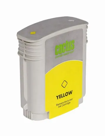 Картридж струйный Cactus CS-C9454A №70 желтый для HP DJ Z3100 (1...