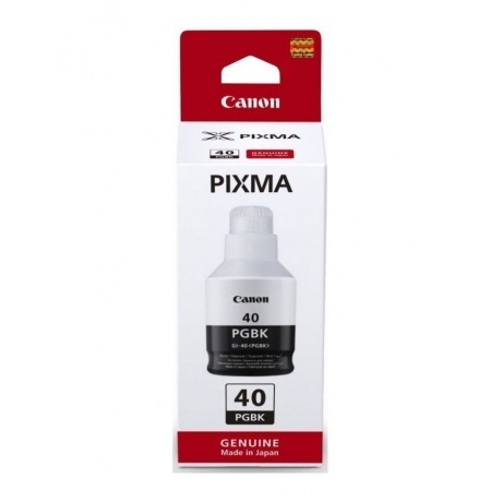 

Картридж струйный Canon GI-40 BK 3385C001 черный (170мл) для Canon Pixma G5040/G6040