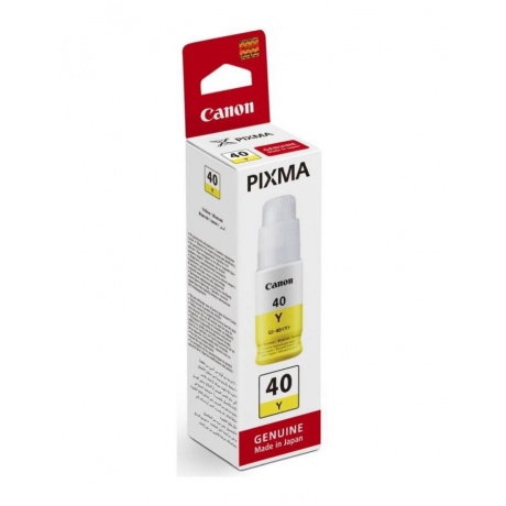 Картридж струйный Canon GI-40 Y 3402C001 желтый (70мл) для Canon Pixma G5040/G6040 - фото 2