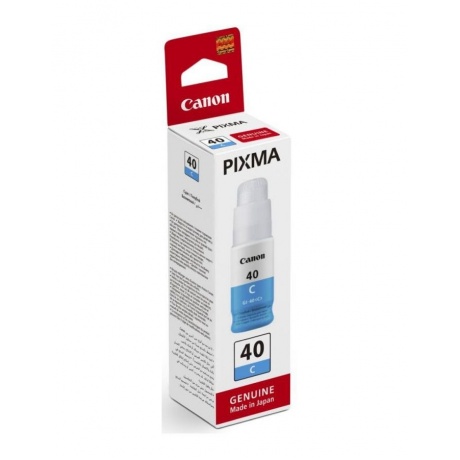 Картридж струйный Canon GI-40 C 3400C001 голубой (70мл) для Canon Pixma G5040/G6040 - фото 2