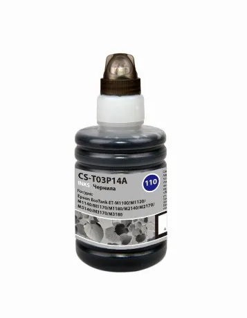 Чернила Cactus CS-T03P14A черный140мл для Epson M1100/M1120/M117...