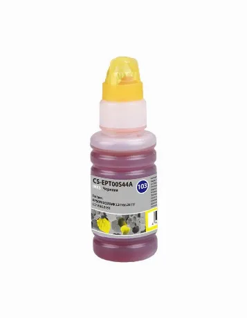 Чернила Cactus CS-EPT00S44A желтый 70мл для Epson L1110 Ecotank/...