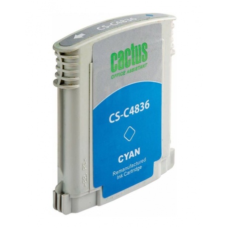 Картридж струйный Cactus CS-C4836 №11 голубой (29мл) для HP BIJ 1000/1100/1200/2200/2300/2600/2800 - фото 3