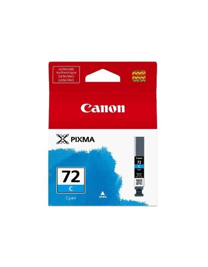 Картридж CANON PGI-72 C голубой цена и фото