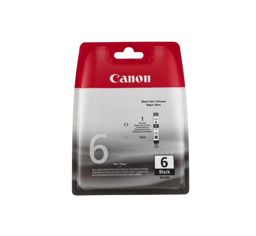 Картридж CANON BCI-6 BK черный цена и фото