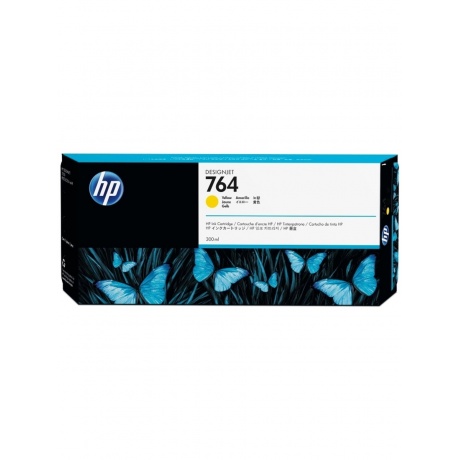 Картридж струйный HP 764 C1Q15A желтый