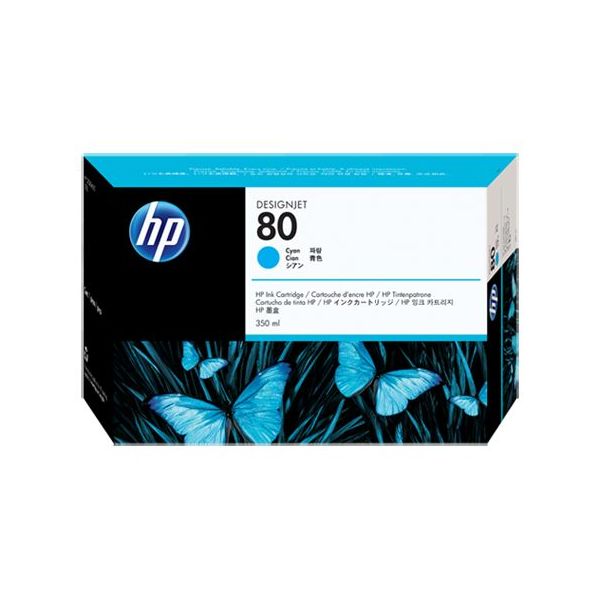 

Картридж струйный HP 80 C4846A голубой