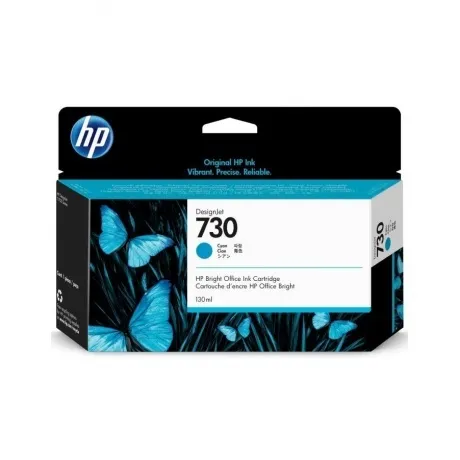 Картридж струйный HP 730 P2V62A голубой