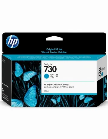 Картридж струйный HP 730 P2V62A голубой