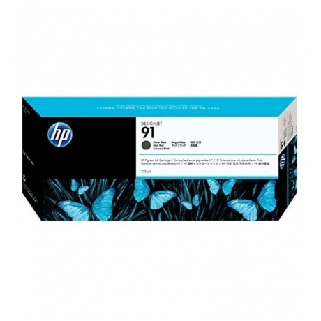 Картридж струйный HP №91 C9464A черный матовый