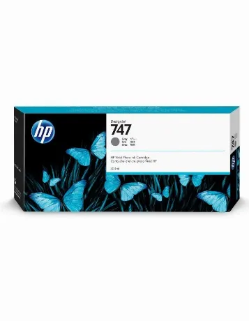 Картридж струйный HP 747 (P2V86A) серый