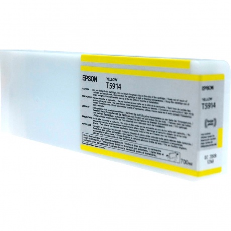 Картридж струйный Epson T5914 (C13T591400) Yellow - фото 1