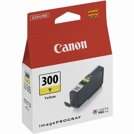 Картридж струйный Canon PFI-300 Y (4196C001) желтый