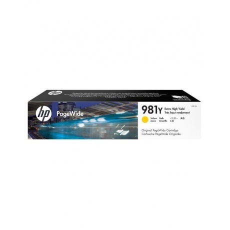 

Картридж струйный HP 981Y (L0R15A) желтый