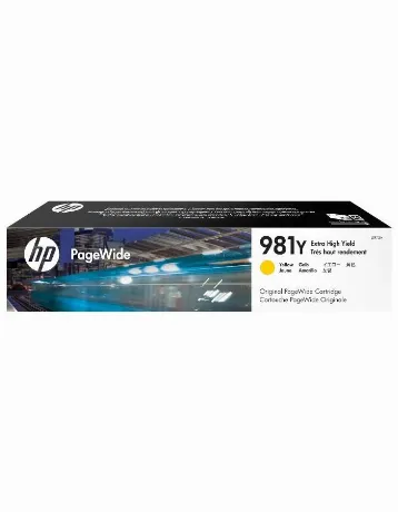 Картридж струйный HP 981Y (L0R15A) желтый