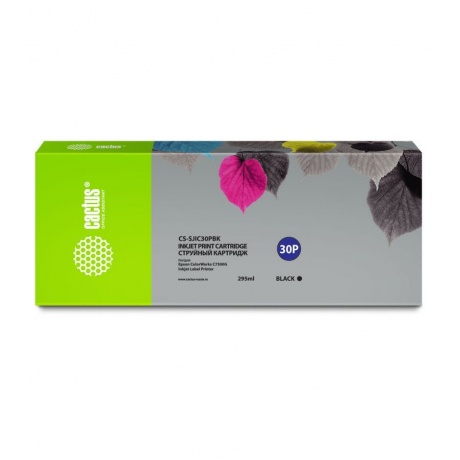 Картридж струйный Cactus CS-SJIC30PBK C33S020639 черный (295мл) для Epson ColorWorks TM-C7500G