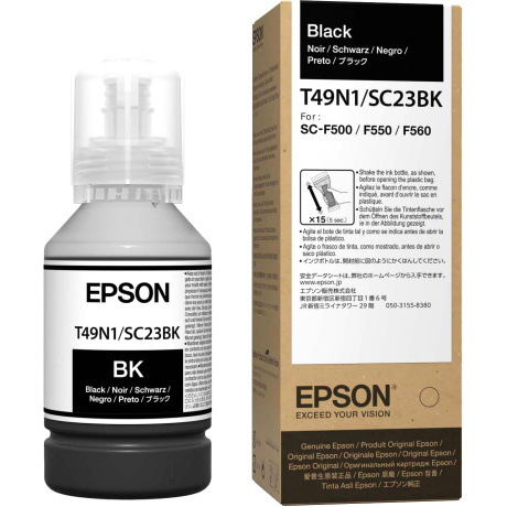 Картридж Epson Dye Sublimation Black T49N100 (140mL) (C13T49N100) - фото 3