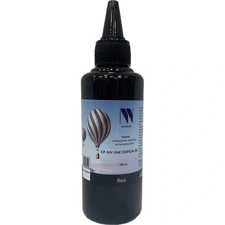 Чернила NVP пигментные для аппаратов Epson (100ml) Black