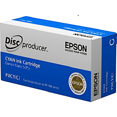 Картридж EPSON C13S020688 PJIC7 Cyan Discproducer Ink PP100. (C13S020688) - фото 1