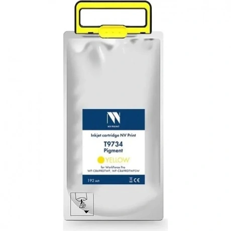 Струйный картридж NV Print T9734 (NV-C13T973400) Yellow для Epso...