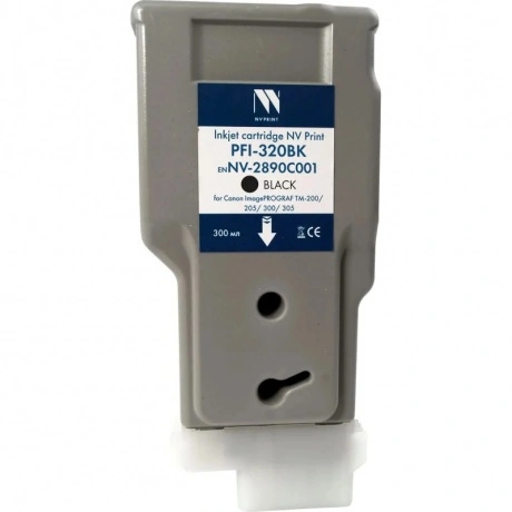 Струйный картридж NV Print PFI-320BK (NV-2890C001) Black для Can...