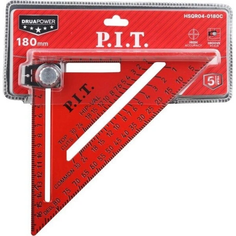 Угольник строительный P.I.T. HSQR04-0180C
