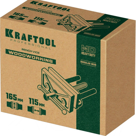 Столярные тиски Kraftool 32718-150, 165 мм - фото 4