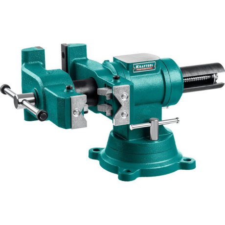 Слесарные тиски Kraftool 32704-150, 150 мм, 3D-Steel - фото 2