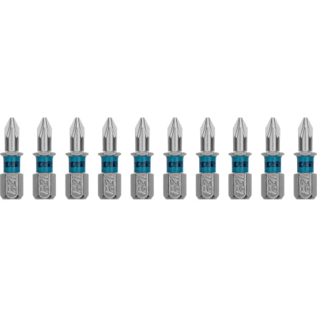 Бита GROSS 113039, PZ1х25мм, сталь S2, шестигр., 10 шт.