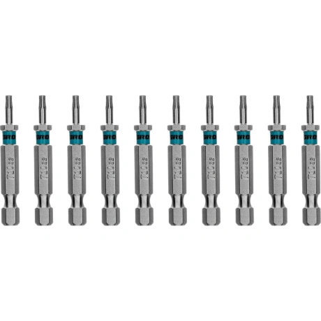 Бита GROSS 114068, Torx 10х50мм, сталь S2, шестигр., 10 шт.