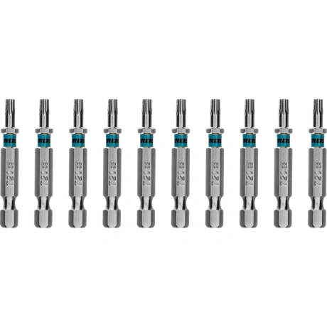 Бита GROSS 114070, Torx 20х50мм, сталь S2, шестигр., 10 шт.