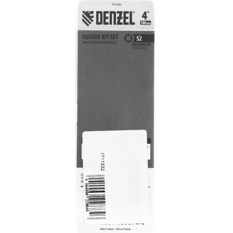 Набор бит DENZEL 7711332, S2x4", 5 шт. - фото 5