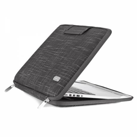 Чехол Linen SmartSleeve for Macbook 13 Black - фото 5