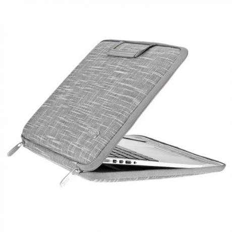 Чехол Linen SmartSleeve for Macbook 15 Gray - фото 4