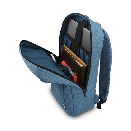 Рюкзак Lenovo Laptop Backpack B210 15&quot; синий полиэстер (GX40Q17226) - фото 4