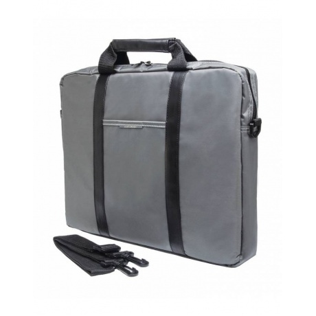 

Сумка PC Pet PCP-1003GR для ноутбука 15.6" серый/черный нейлон